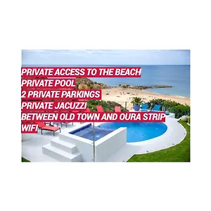 Luxurious Beachfront De La With Private Acces Albufeira